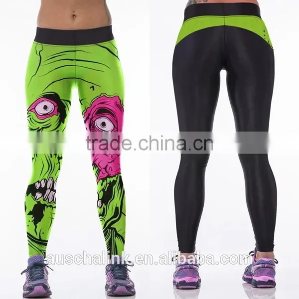 Newest Womens Print Yoga Pants Fashion Design Wholesale photo-5