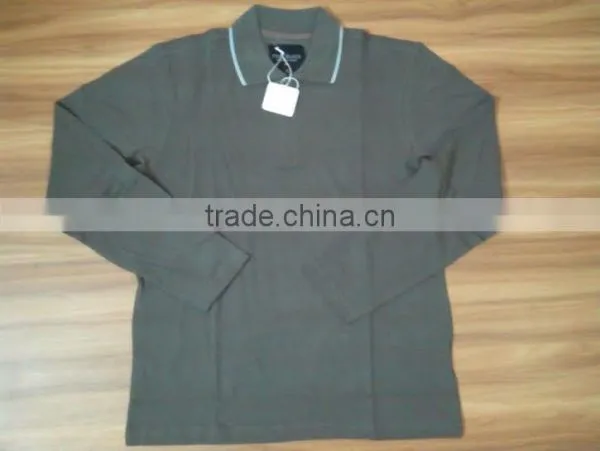 Men's Polo ShirtS Polo T-ShirtS Long Sleeve Polo T-ShirtS Ready Stock photo-2