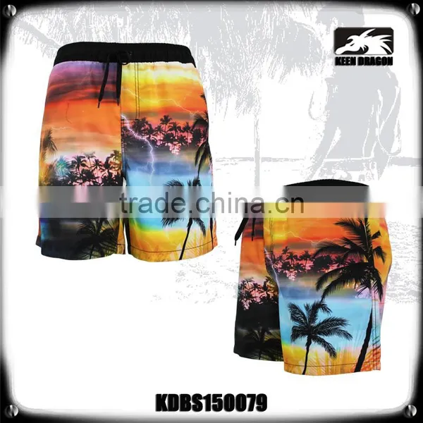 Hot Sale Men's Beach Shorts Board Swim Pants photo-2