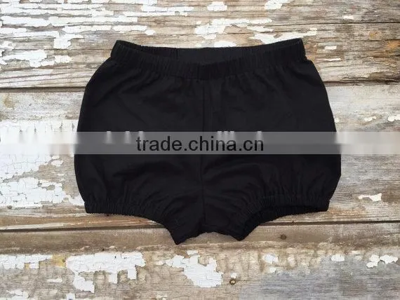 Plain Cotton Baby Summer Clothes Lovely Baby Girl Bloomers photo-2