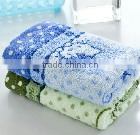 Home textile dyeing red bath/face/hand/floor towel