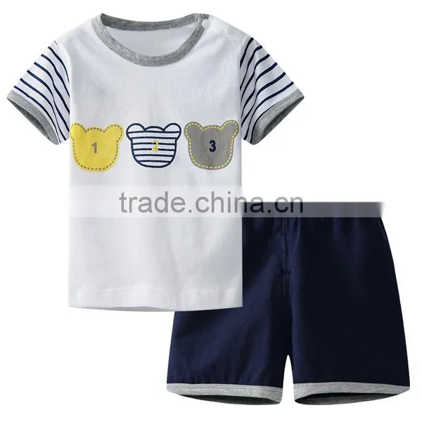 Children Clothing 2016 Baby Kids Apparel Fashion Outfits Infant Cotton Clothes Sets photo-3