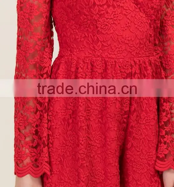 Sexy Long Sleeve Lace Club Rompers Jumpsuits Women 2016 photo-4