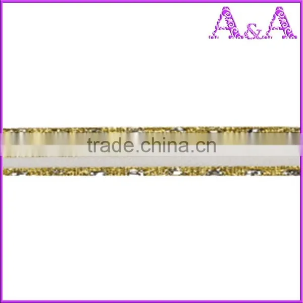Fancy Christmas Decoration Wired Ribbon,Custom Decorative Grosgrain Ribbons photo-3