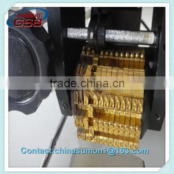 LZ-10-1 Code Dialing Stamping Machine photo-3