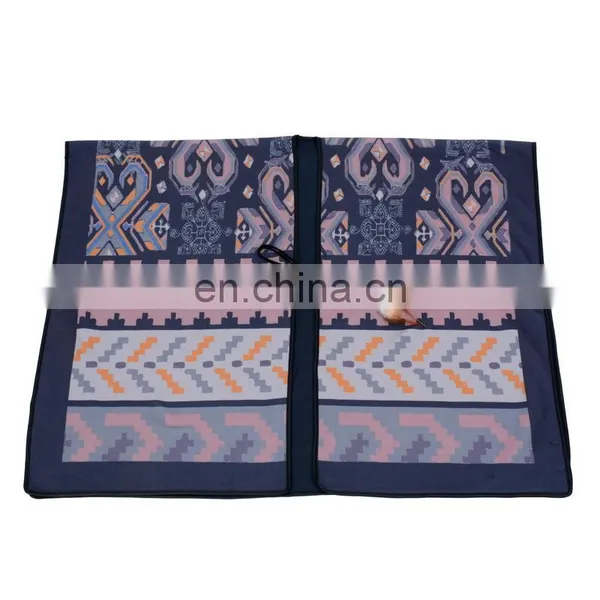 Womens Winter Stamp Cashmere Fringed Shawl Cloak photo-6