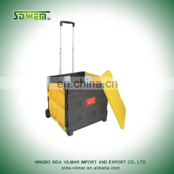 Metal Reusable and Gife Shopping Promotional Basket Trolley Cart photo-2