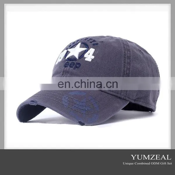 Custom Fitted Denim Wholesale Baby 6 Panel 3d Embroidery Baseball Caps