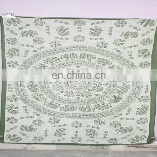 Fashionable Handmade Luxury Printing Royal Wall Hanging Mandala Tapestry photo-2