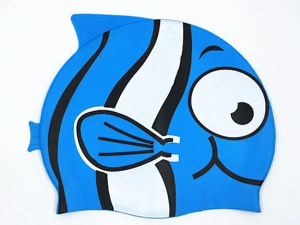 Nontoxic Silicone Swimming Cap for Children photo-4