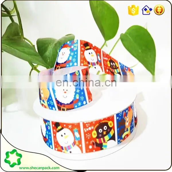 SHECAN Bow Headband Material Printed Cute Grosgrain Ribbon