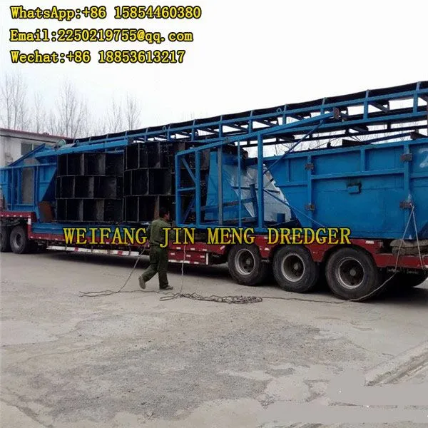 Durable Mobile Sand Washing Machine Gravel Wash Plant photo-3