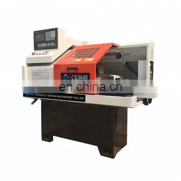 CK0640 Mini Horizontal Cnc Machine Cost of Lathe photo-3