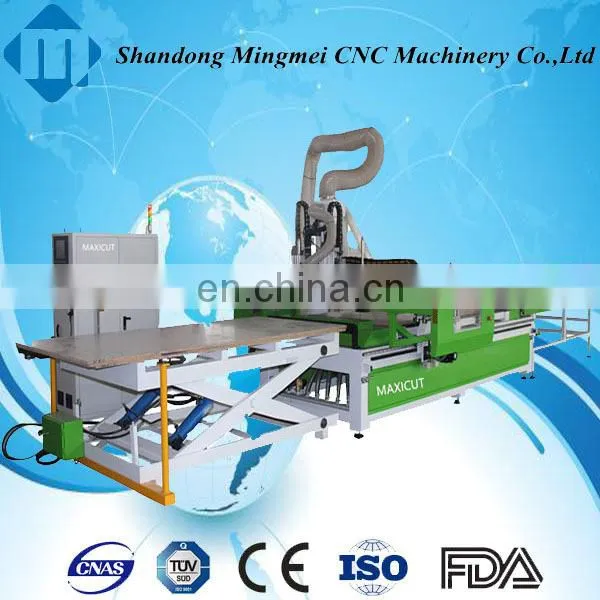 Israel Hot Sale Furniture Drilling Cnc Router 1200*1200 Cabinet Making Auto Feeding photo-6