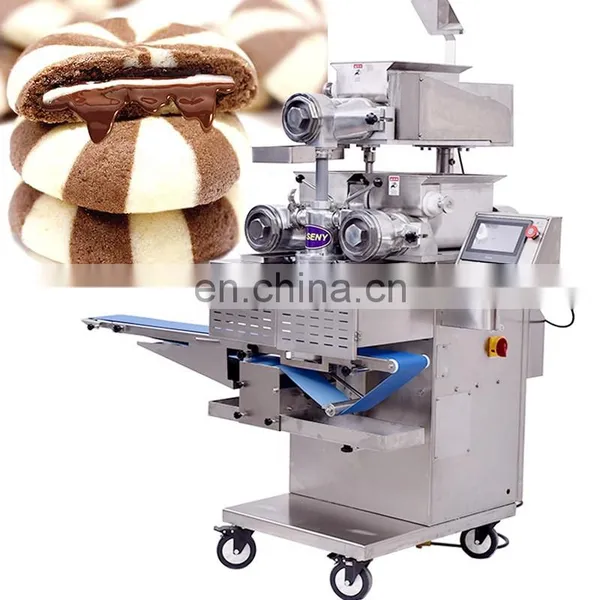 Good Quality Commercial Chocolate Filled Cookies Making Machine photo-2