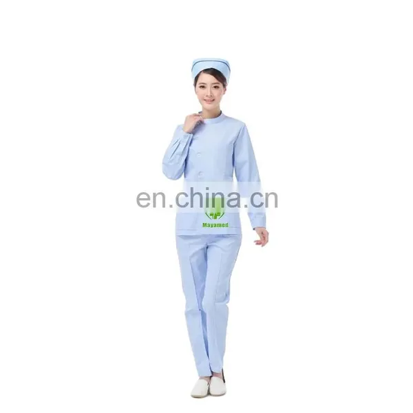 MY-Q007 Hospital Uniform Uniformes Para Female Nurse Clothing Medical Scrubs