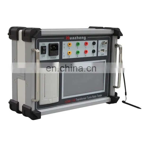 3 Phase Ratio Tester 60 hz for Substation TTR Meter Transformer Turns Ratio Tester photo-3