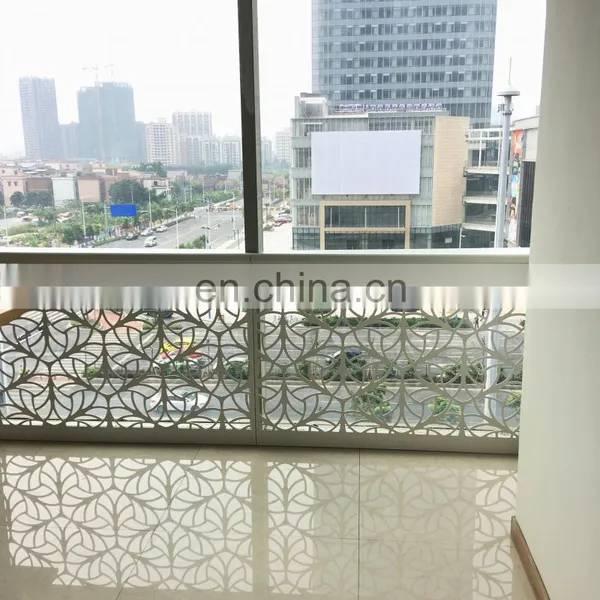 Low Price Perforated Metal Fencing Aluminum Laser Cut Fence Panel For Decoration photo-4