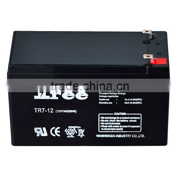 Free Maintenance Type and Solar, Wind, Ups Usage Agm Deep Cycle Battery 12v 7ah Emergency Lighting Battery photo-3