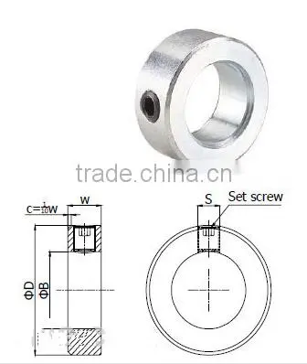 Zinc Plated Locking Collar for United States photo-2