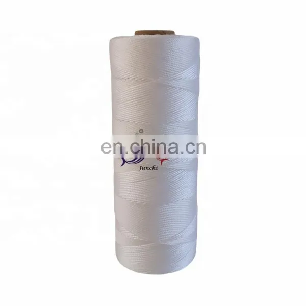 JC/JUNCHI/QUALITY/high Tenatcity 210D White Twisted Nylon 6 Twine photo-4