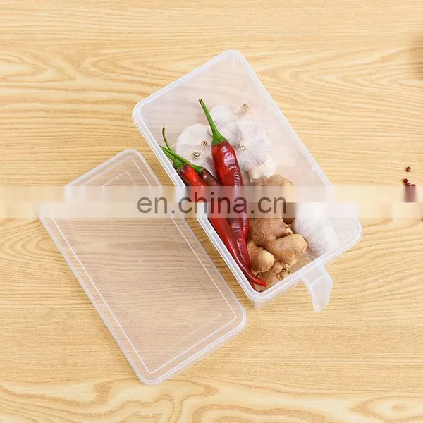 2021 Hot Kitchen Multi Function Plastic Storage Container Box With Handle and Cover Plastic Storage Container photo-4