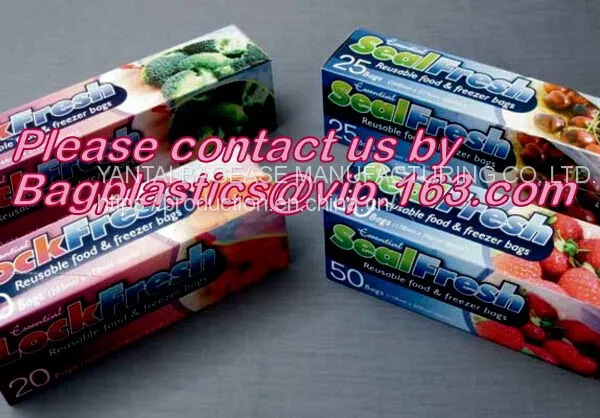 Ziploc Bag, Freezer Sandwich Slider Bags Resealable Reusable, Recyclable, Reclosable, Compostable Biodegradable photo-4