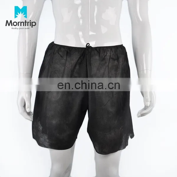 Sanitary Men's Disposable Polypropylene Boxers Underwear For Hotel Hygiene Use photo-2