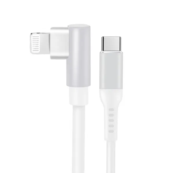 Usb-c Lighting 90 Usb Charging Cable Fast for Mfi Iphone Charger With C94 Chip photo-4