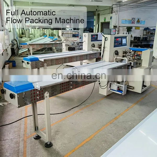 JKMF Servo Motor Corn Tortilla Pillow Packing Machine Flour Tortilla Flow Wrapping Machine photo-2