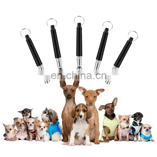 New Dog Pet High Frequency Supersonic Whistle Stop Barking Bark Control Dog Training Deterrent Whistle Puppy Adjustable Training photo-2