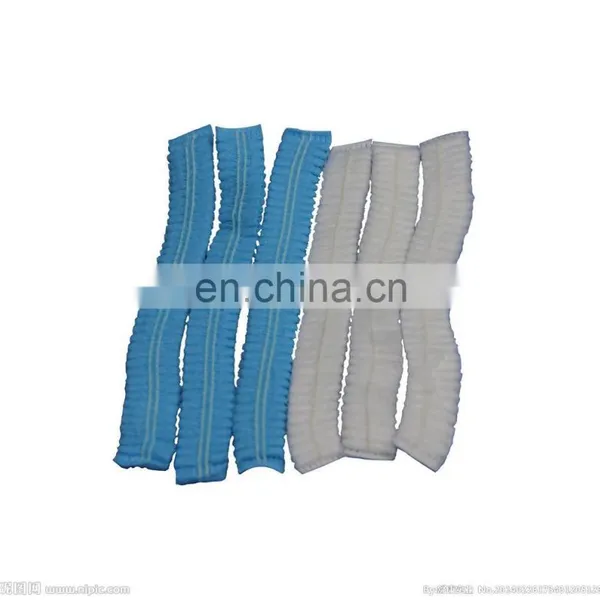 Disposable Nonwoven Clip Bouffant Cap With Elastic Band for Industry photo-2