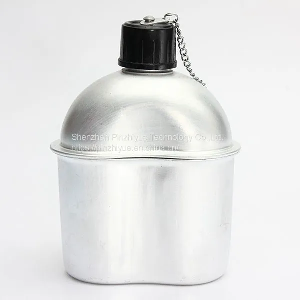 China Supplier Army Water Bottle Aluminum Canteen Aluminum Cup for Sale