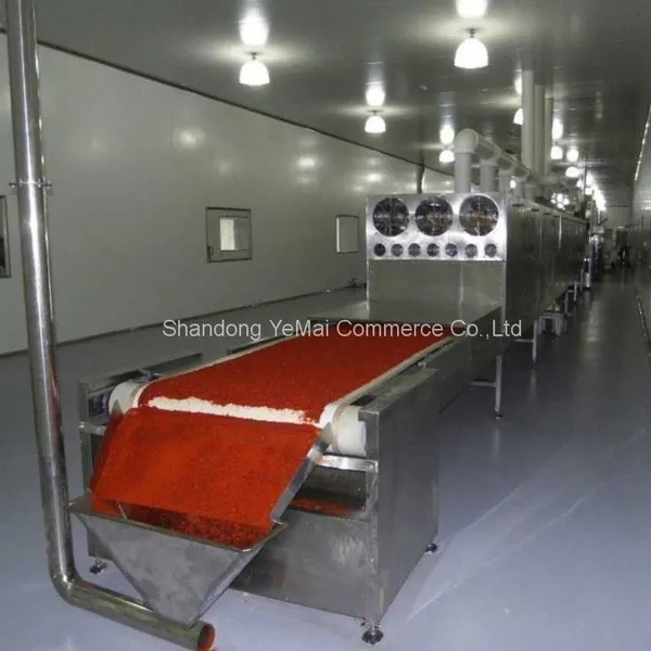 Continuous Microwave Black Pepper Drying Sterilization Machine for Sale photo-3