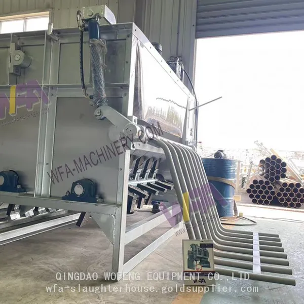 Automatic Abattoir Slaughterhouse Hydraulic De-hairing Machine For Butcher Equipment photo-5