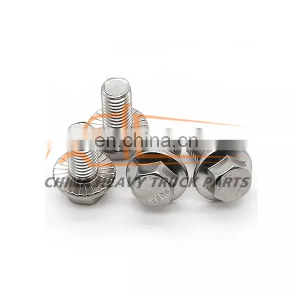 Factory Outlet CNHTC SITRAK MAN MC11/MC13 Motor Accessories MQ6-03216-8204 Hexagonal Flange Face Bolt Q186-m6x20 photo-5