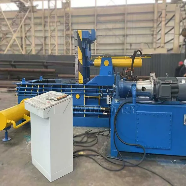 Plastic Recycling Machine Waste Plastic Recycling Machine Horizontal Hydraulic Press Waste Paper Hydraulic Baler