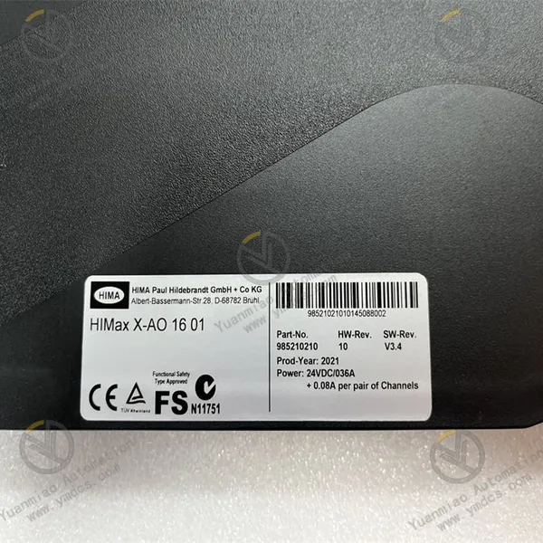Durable HIMA X-AO1601 DO Digital Output Module photo-2