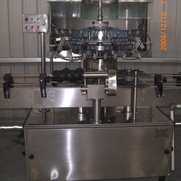Wine Filling Line Juice Bottling Machine 0.2 Mpa - 0.4 Mpa Water Pressure