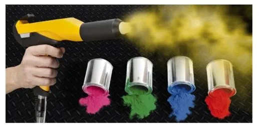 Pantoon Ral Color Electrostatic Powder Spray Coating on Metal Surface photo-3