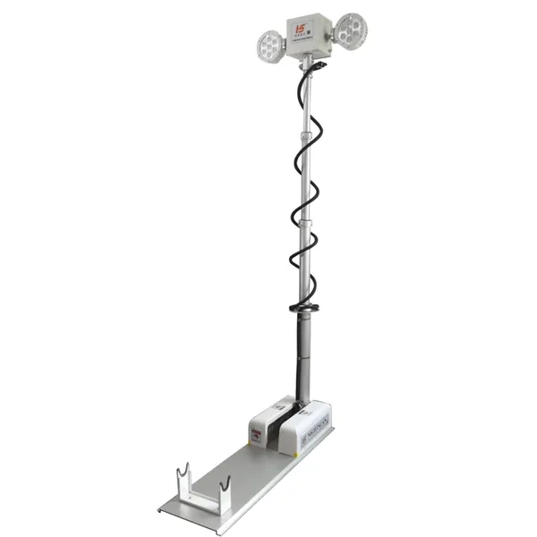 Mobile Hydraulic Mast Lighting System for Fire Trucks & Rescue Vehicles