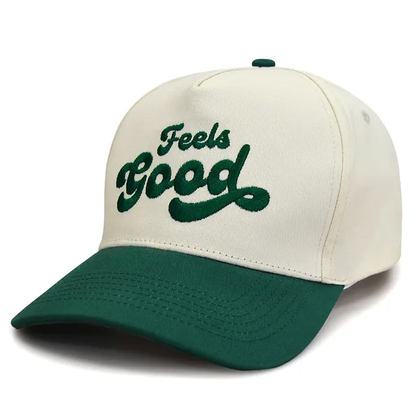 Premium 100% Cotton Baseball Caps Two Tone Available With High-Quality Embroidery Cap and Hats Wholesale photo-4