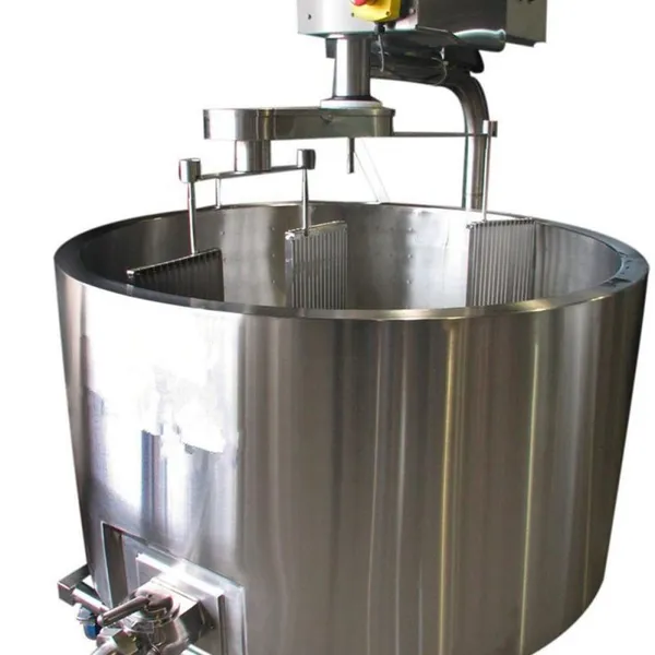 Factory Genyond  300L-1000L Round & Oval Cheese Vat Cheese Cooker Cheese Making Machine Blending Equipment With Agitator