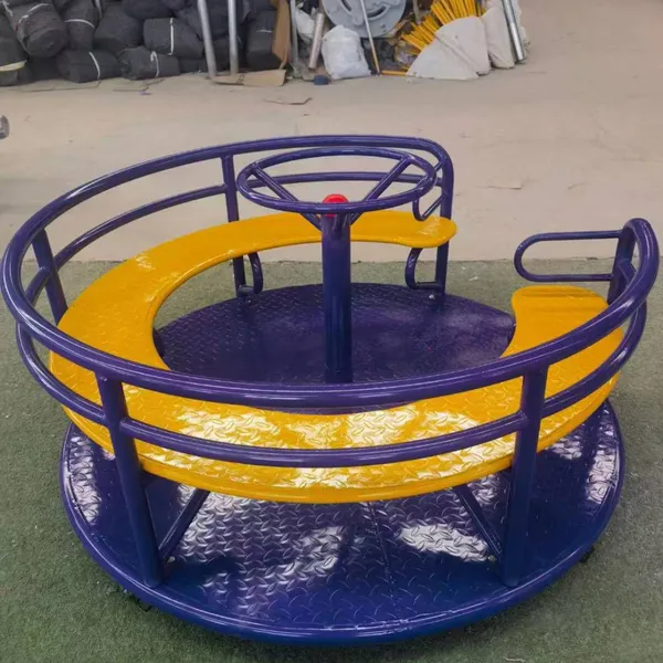 Outdoor Rotating Chair for Kindergartens, Large-scale Ufo-shaped Turntable for Children, Playground Equipment for Parks and Residential Areas photo-5