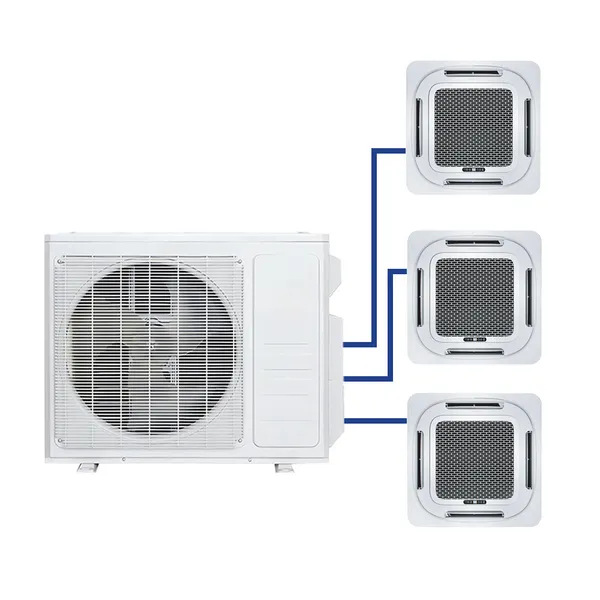 YUJU Multi Unit Split Air Conditioners Inverter 5 Zone Variable Speed Drive photo-5
