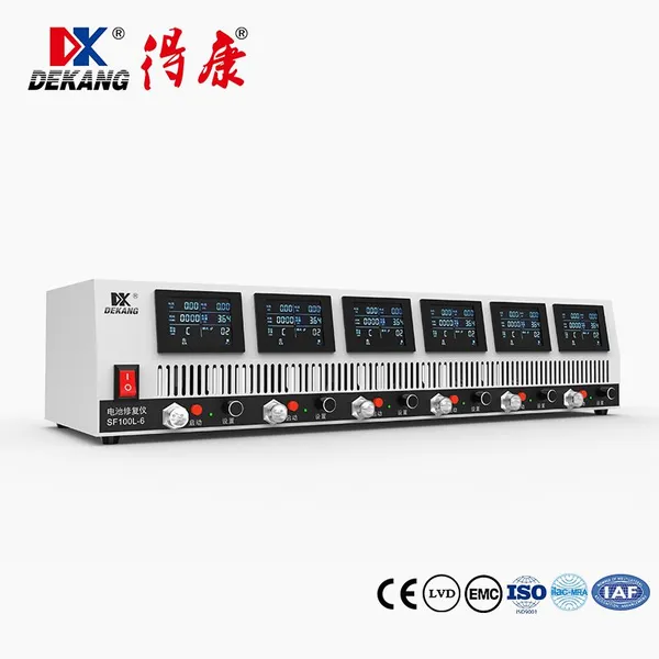 DEKANG SF100S 6‑Channel Lead‑Acid Lithium Battery Charge‑Discharge Tester Equalizer Pulse Repair Machine With IoT photo-4
