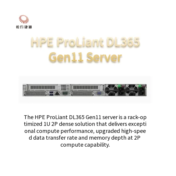HPE ProLiant DL365 Gen11 Server 1U 2P Densesolution Scalable Server For Growing Business photo-2
