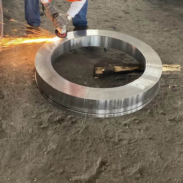 34CrNiMo6 1.7228 50CrMo4 Rough Machining Hot Rolled Forged Steel Ring Large Metal Rings photo-3