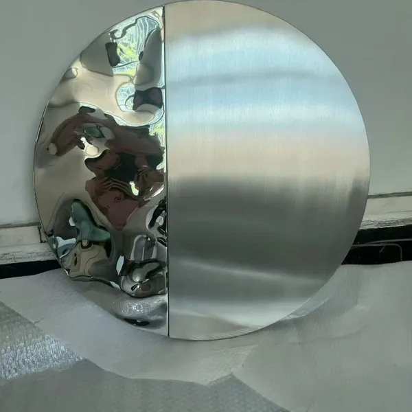 Hallway Wall DecorationWaterjet Cut Metal DesignArtistic Metal Wall Installation photo-2