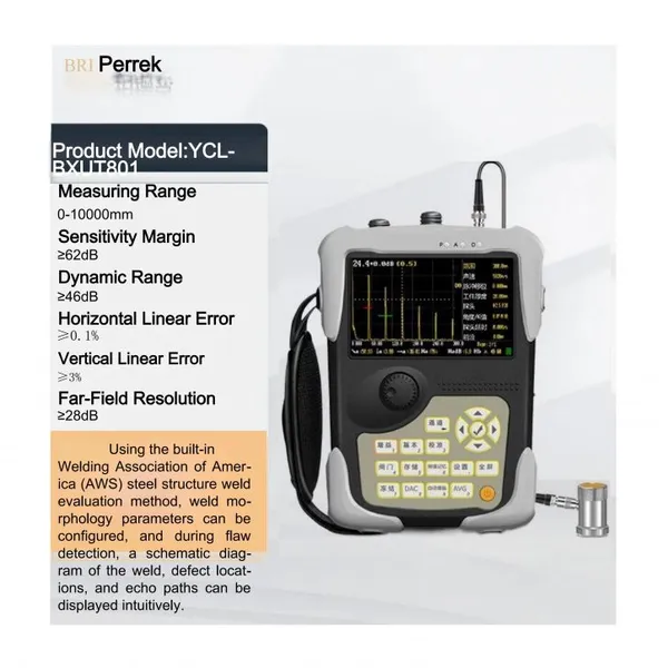 Peric YCL-BXUT800 Ultrasonic Inspection Instrument YCL-BXUT900 Eddy Current Testing Instrument YCL-PET300 photo-2